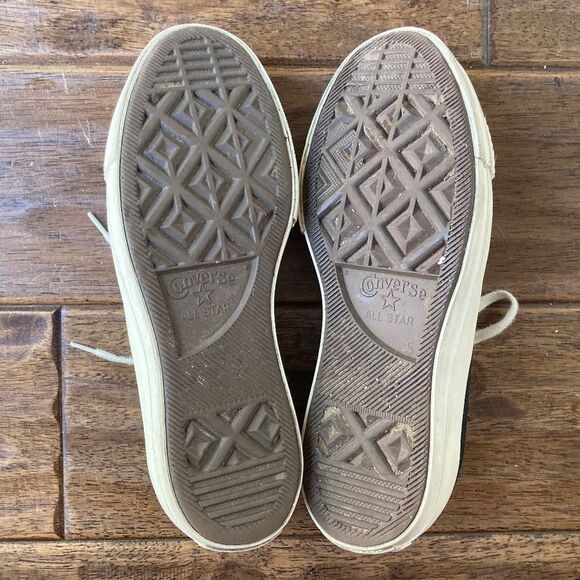 CONVERSE Star Lift Platform Low Floral Embroidered Sneakers Womens size 7 - Picture 4 of 14